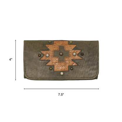 American West Navajo Soul Tri-Fold Wallet