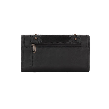 American West Cow Town Tri-Fold Wallet