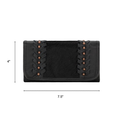 American West Cow Town Tri-Fold Wallet
