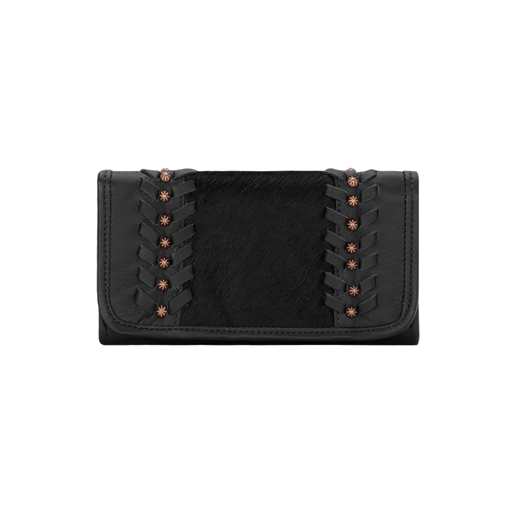 American West Cow Town Tri-Fold Wallet