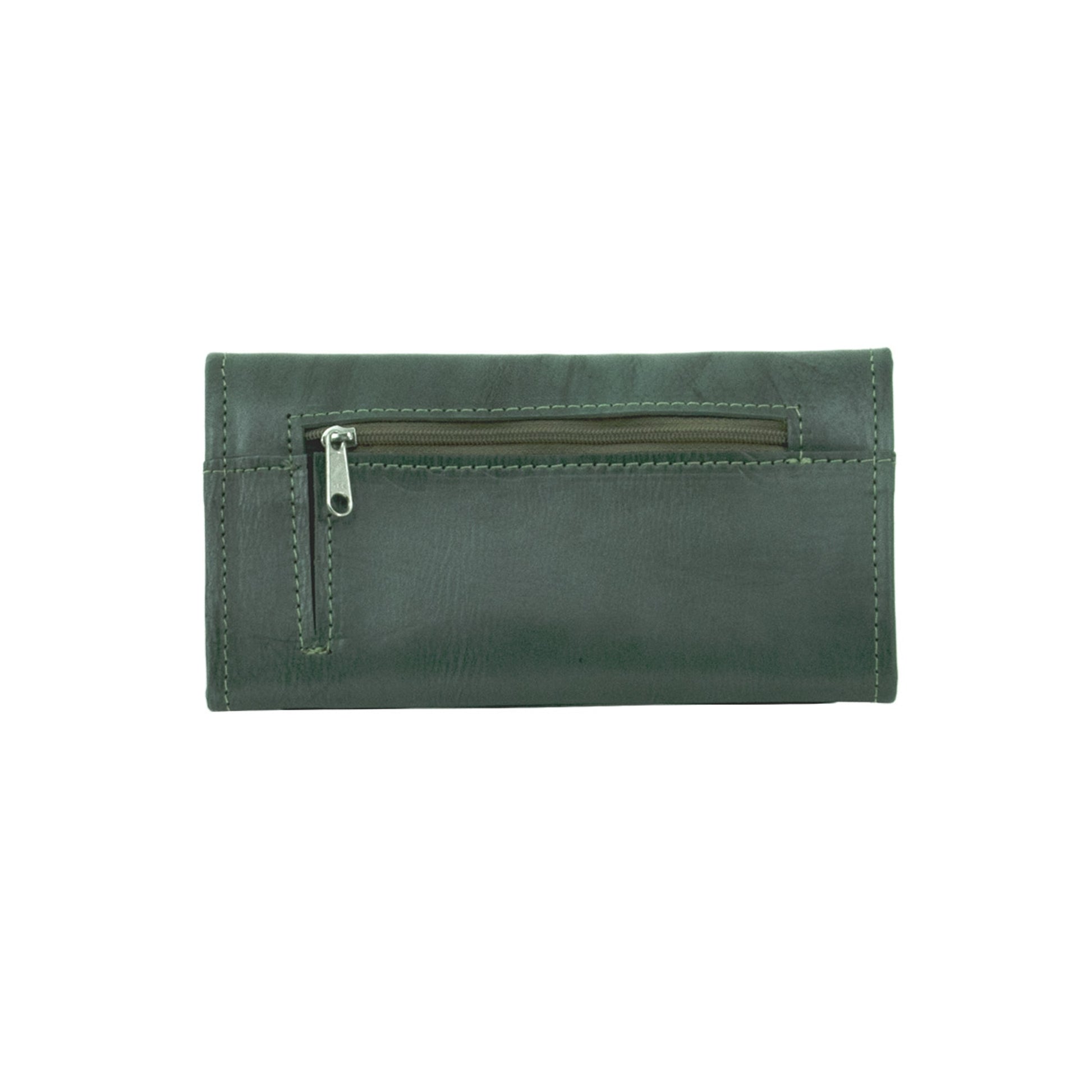American West Tribal Weave Ladies Tri-Fold Wallet