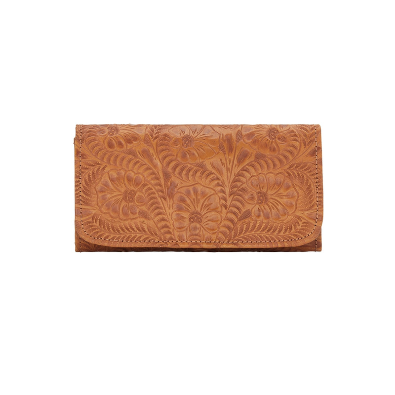 American West Ladies Tri-Fold Wallet