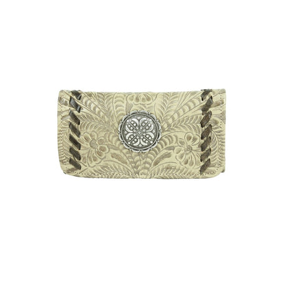 American West Lariats and Lace Tri-Fold Wallet