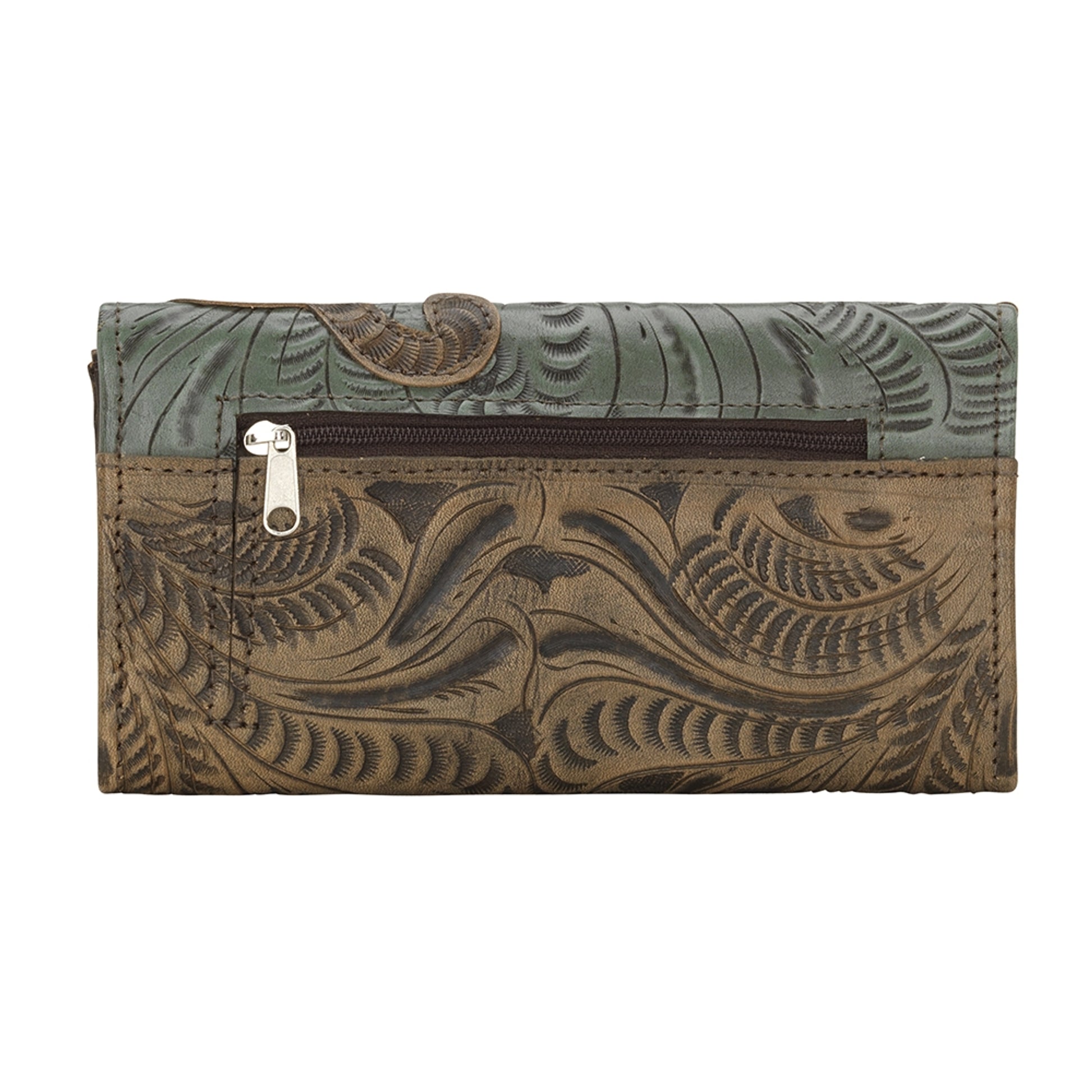 American West Annie's Secret Ladies Tri-Fold Wallet