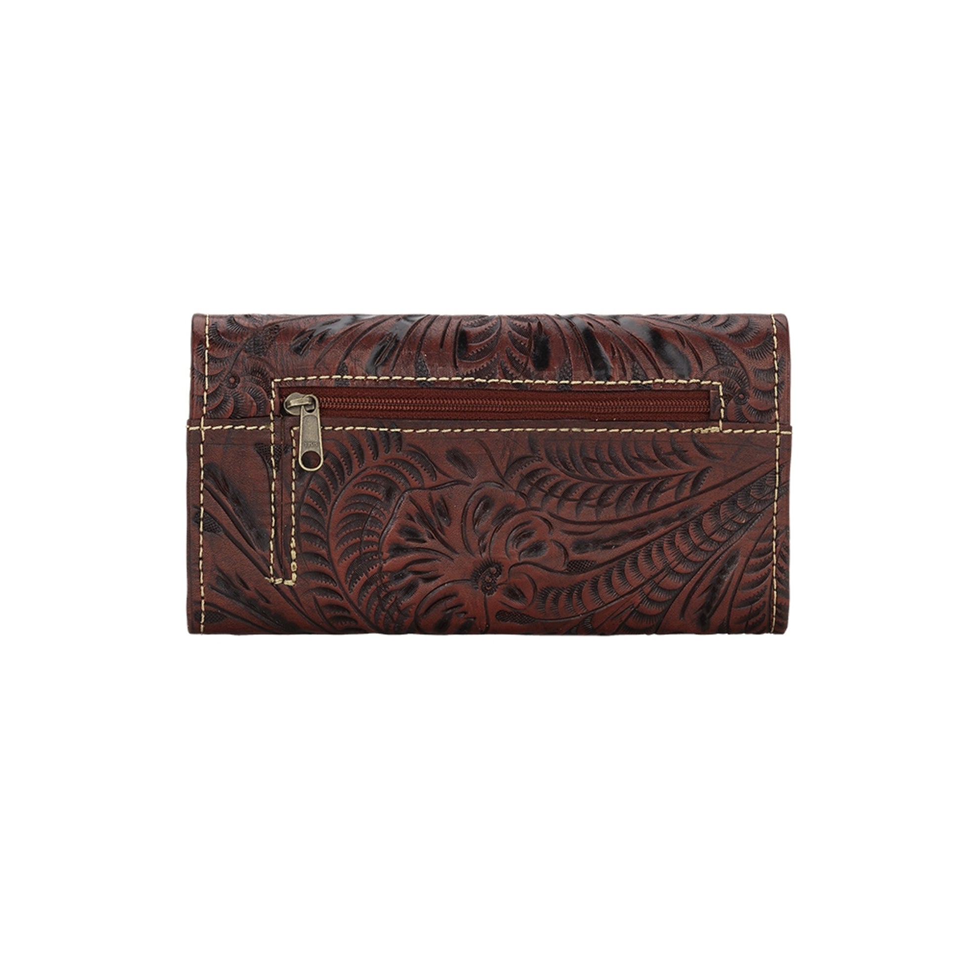 American West Ladies Annie's Secret Tri-Fold Wallet