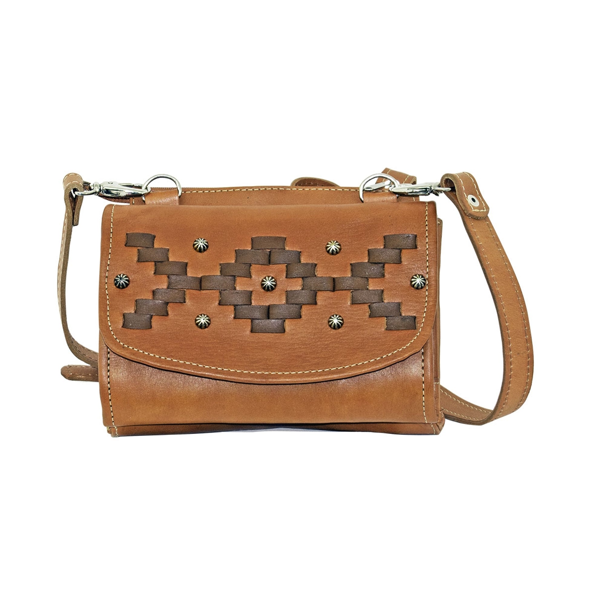 American West Tribal Weave Crossbody Bag/Wallet