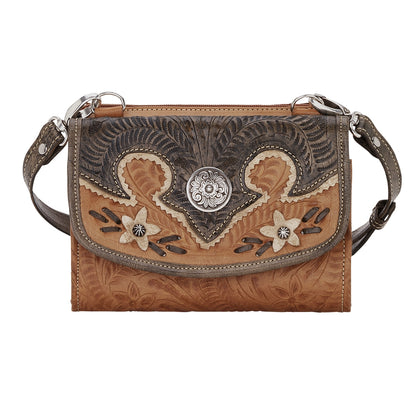 American West Desert Wildflower Small Crossbody Bag/Wallet