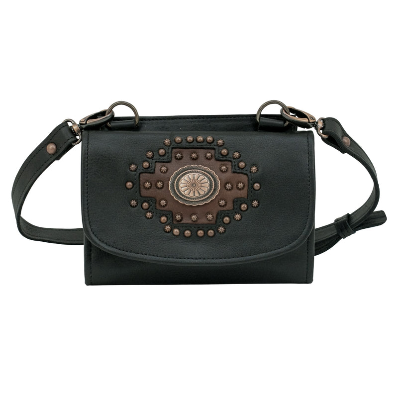 American West Midnight Copper Small Crossbody Bag/Wallet