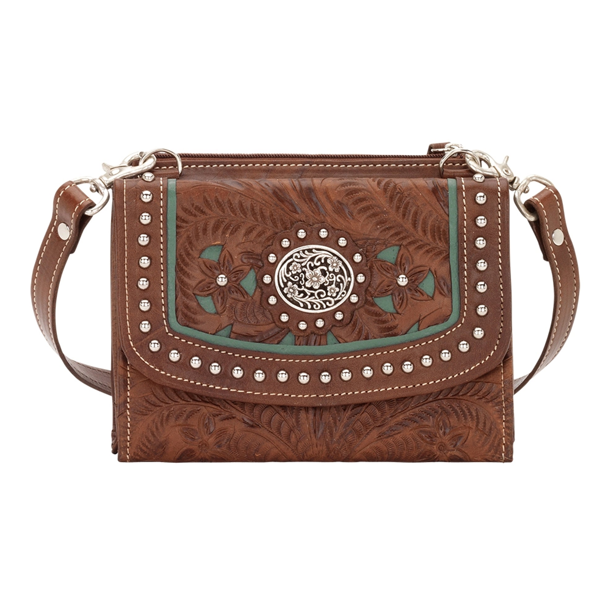 American West Lady Lace Small Crossbody Bag/Wallet