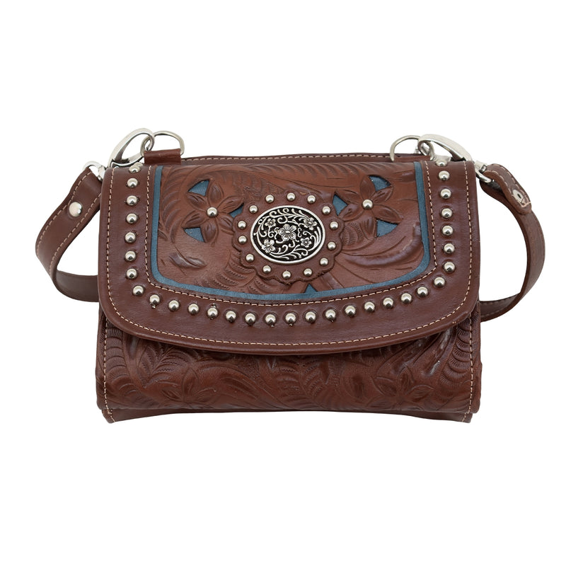 American West Lady Lace Small Crossbody Bag/Wallet