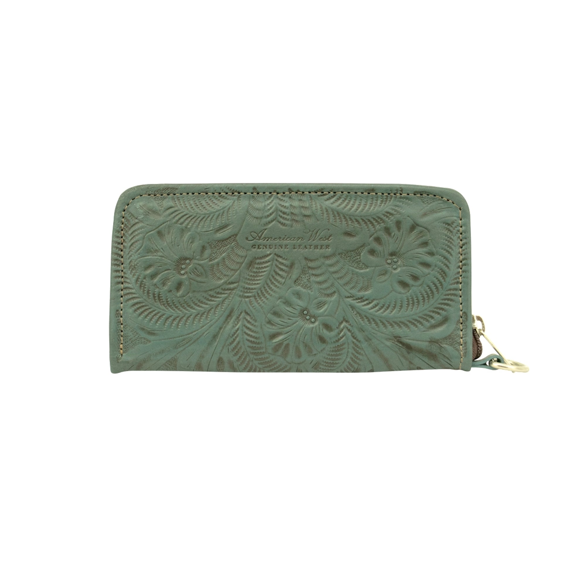 American West Saddle Ridge Ladies Zip Around Wallet