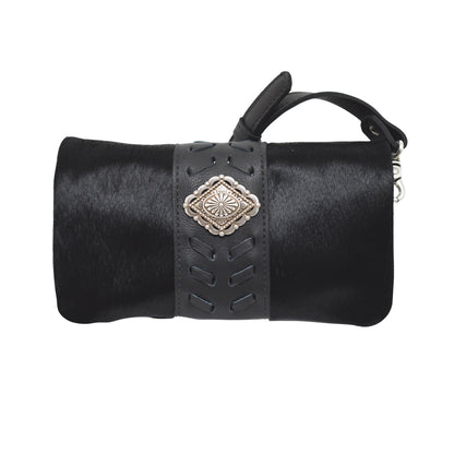 American West Grab and Go Crossbody Foldover Wallet/Crossbody