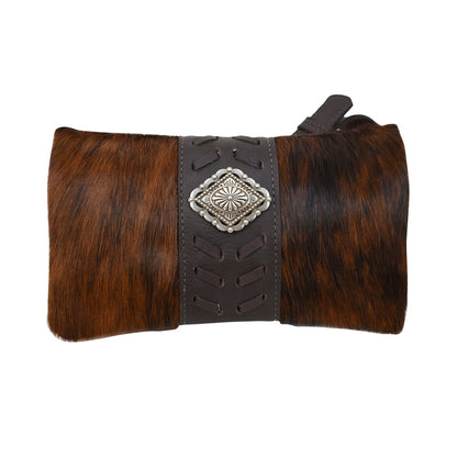 American West Grab and Go Crossbody Foldover Wallet/Crossbody