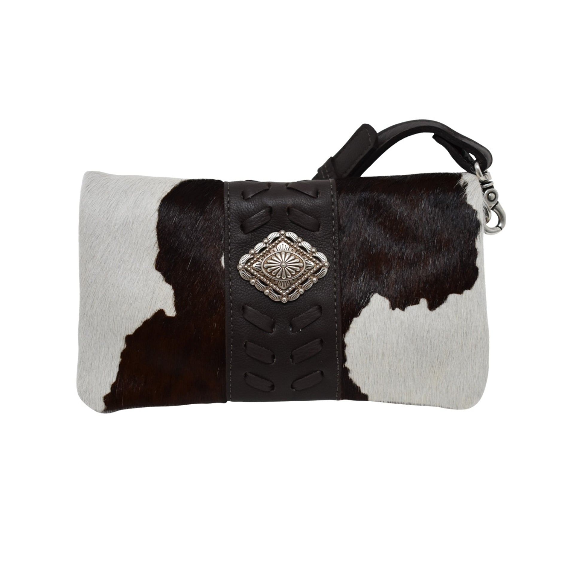 American West Grab and Go Crossbody Foldover Wallet/Crossbody