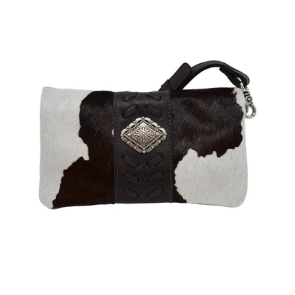 American West Grab and Go Crossbody Foldover Wallet/Crossbody