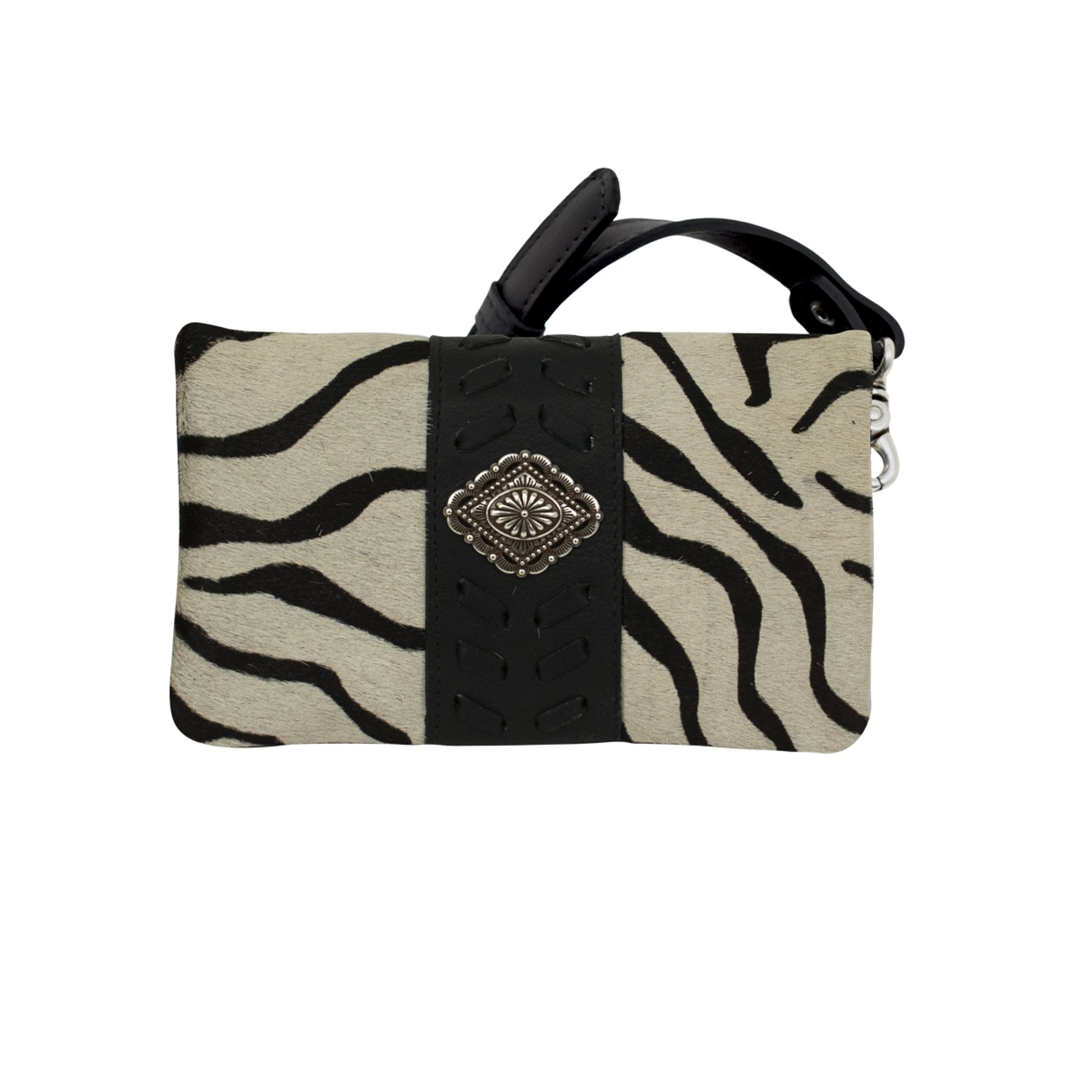 American West Grab and Go Crossbody Foldover Wallet/Crossbody