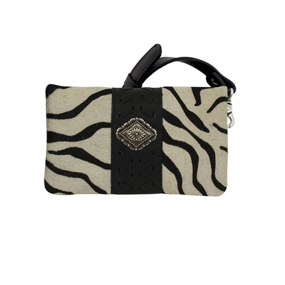 American West Grab and Go Crossbody Foldover Wallet/Crossbody