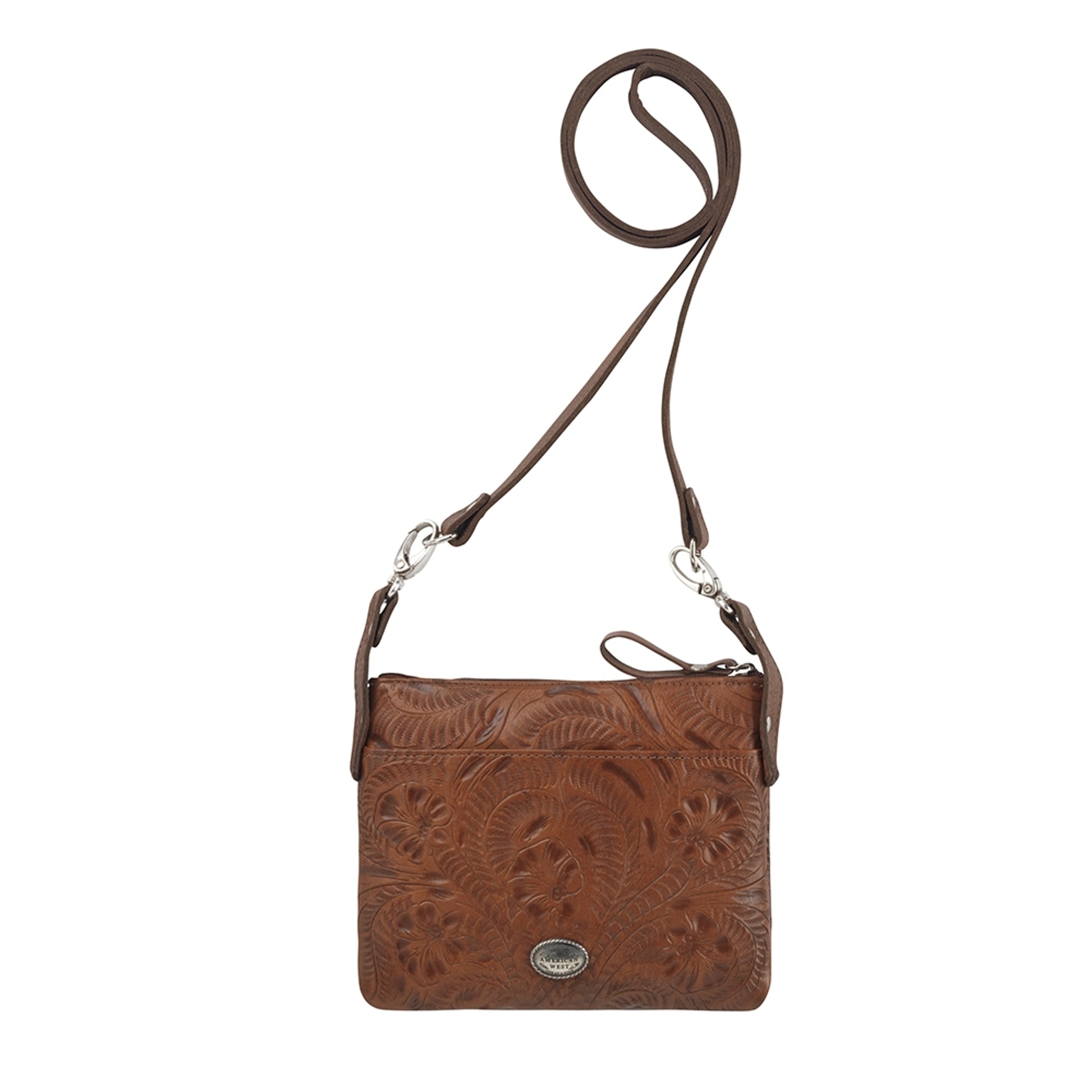 American West Trail Rider Crossbody/Hip Bag with Detachable Stap