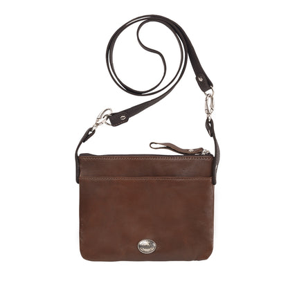 American West Trail Rider Crossbody/Hip Bag with Detachable Stap