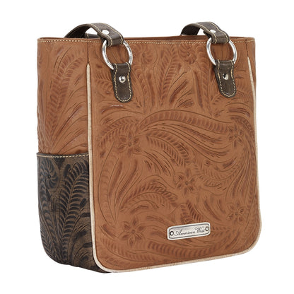 American West Desert Wildflower Zip Top Bucket Tote