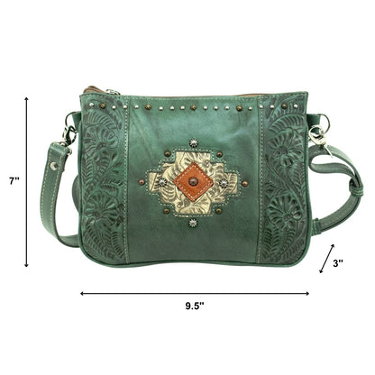 American West Navajo Soul Multi-Compartment Crossbody