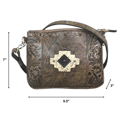 American West Navajo Soul Multi-Compartment Crossbody