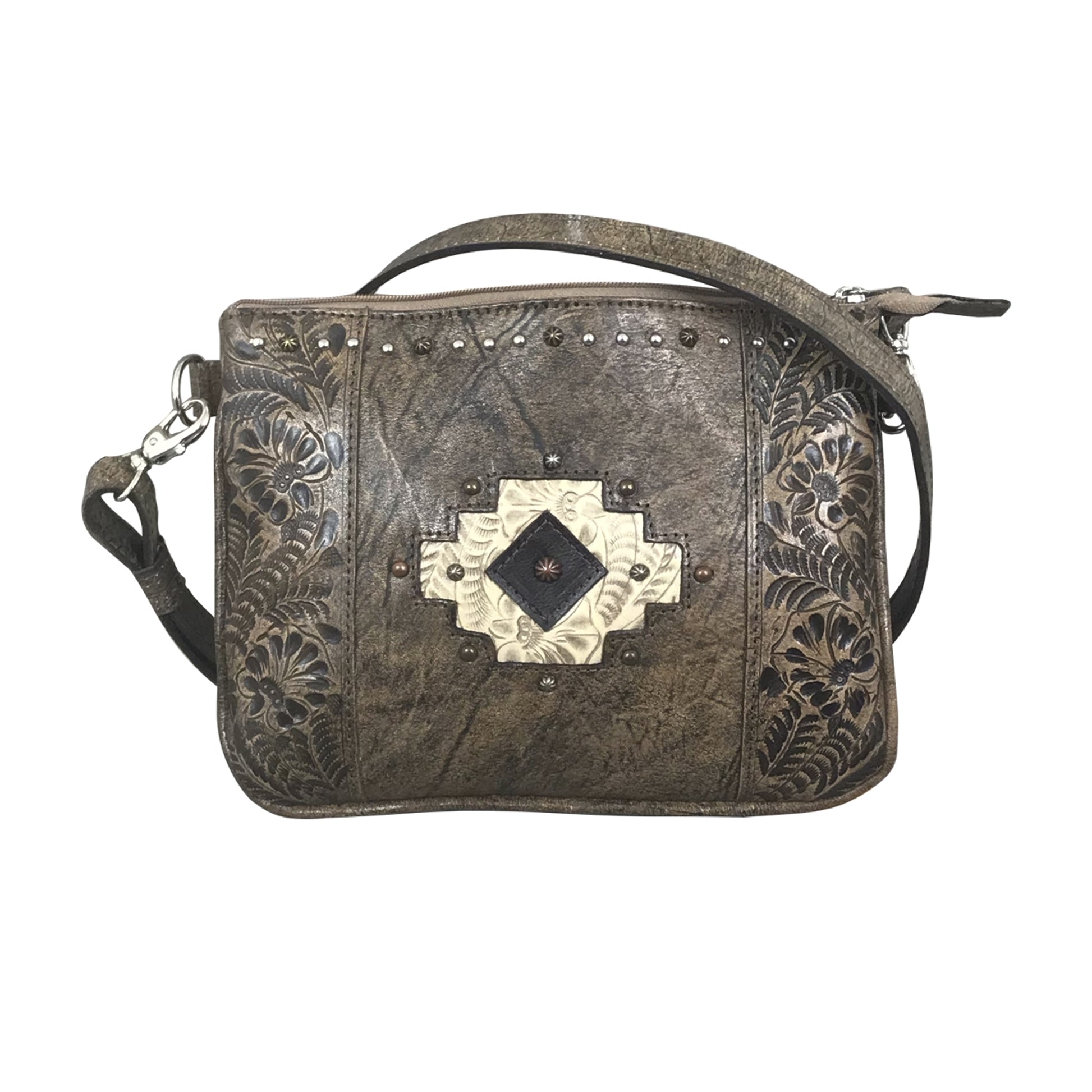 American West Navajo Soul Multi-Compartment Crossbody