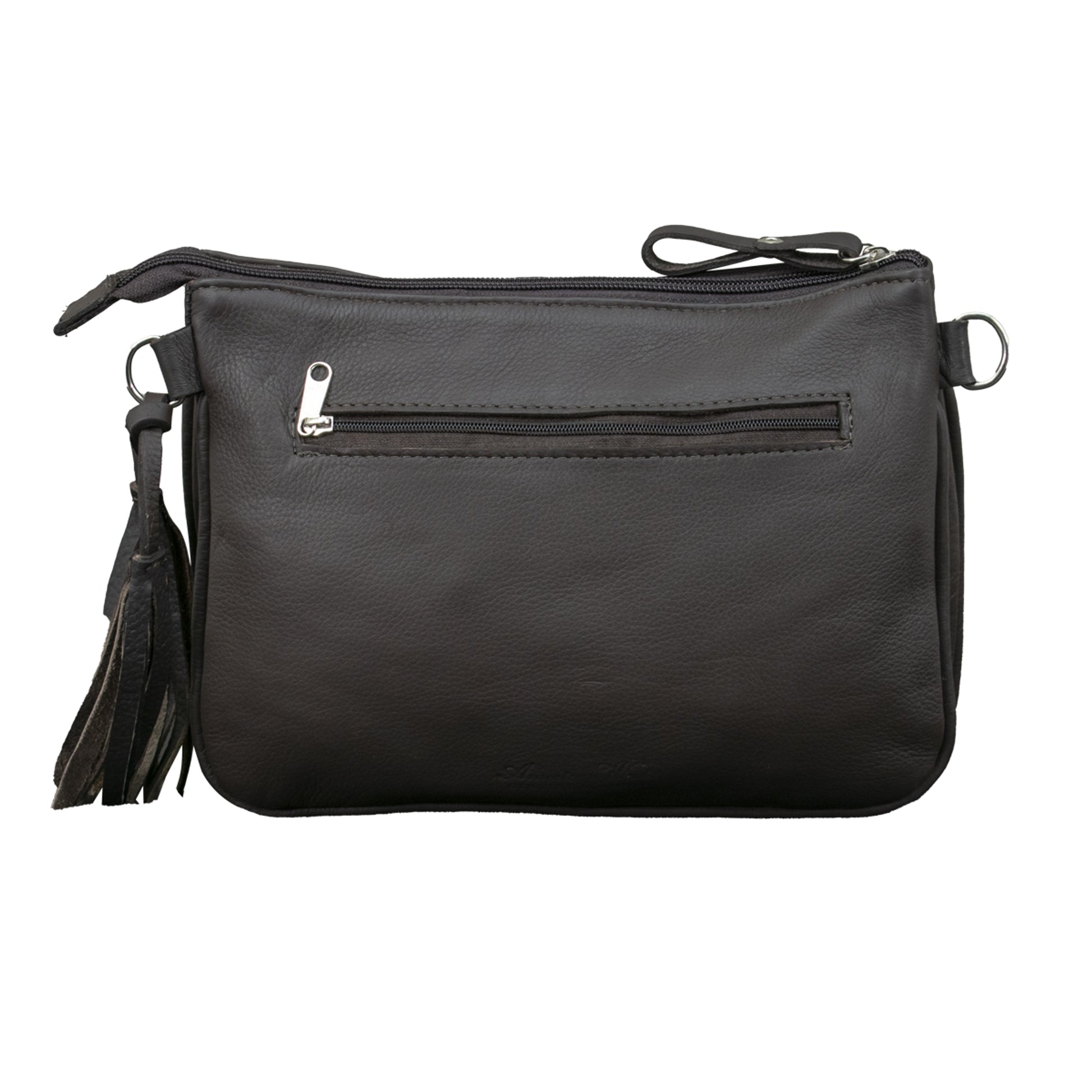 American West Santa Fe Woven Tapestry Multi-Compartment Crossbody