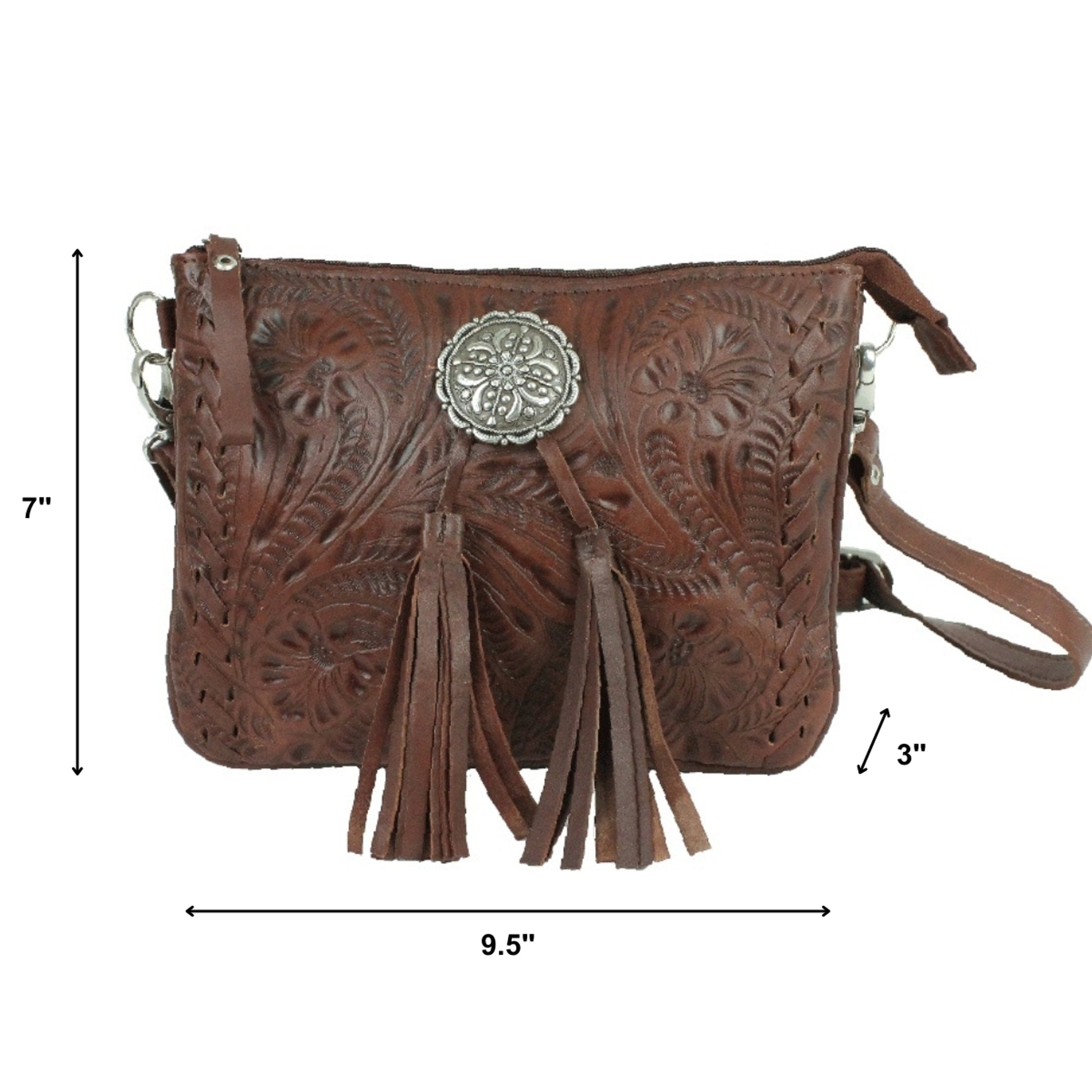American West Lariats and Lace Multi-Compartment Crossbody