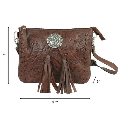 American West Lariats and Lace Multi-Compartment Crossbody
