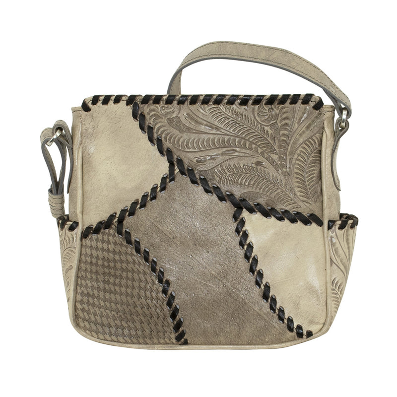 American West Gypsy Patch Zip-Top All Access Crossbody Bag