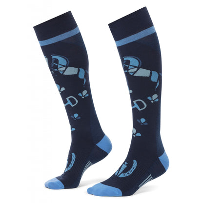 Kerrits Kids Happy Horse Wool Knee-Hi Socks