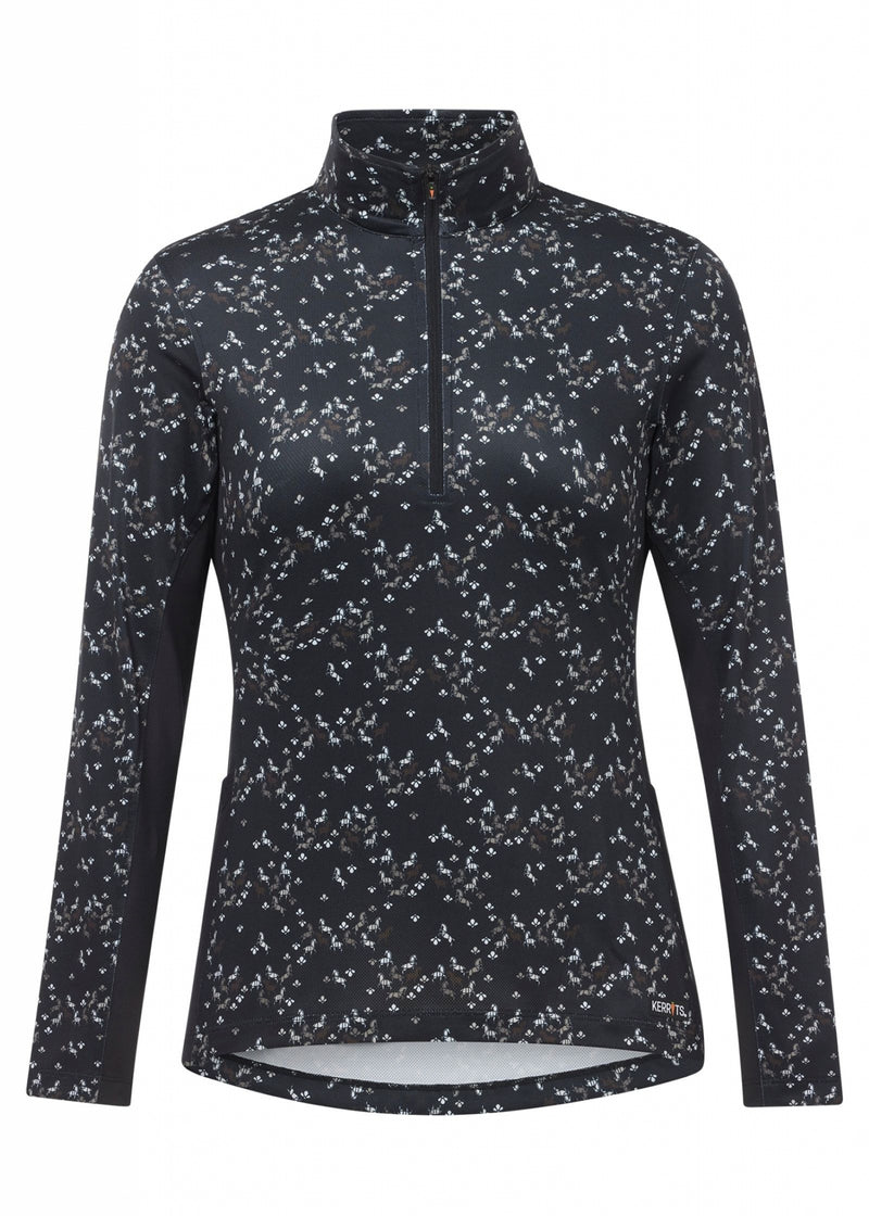 Kerrits In The Zone Coolcore Long Sleeve Shirt - Print