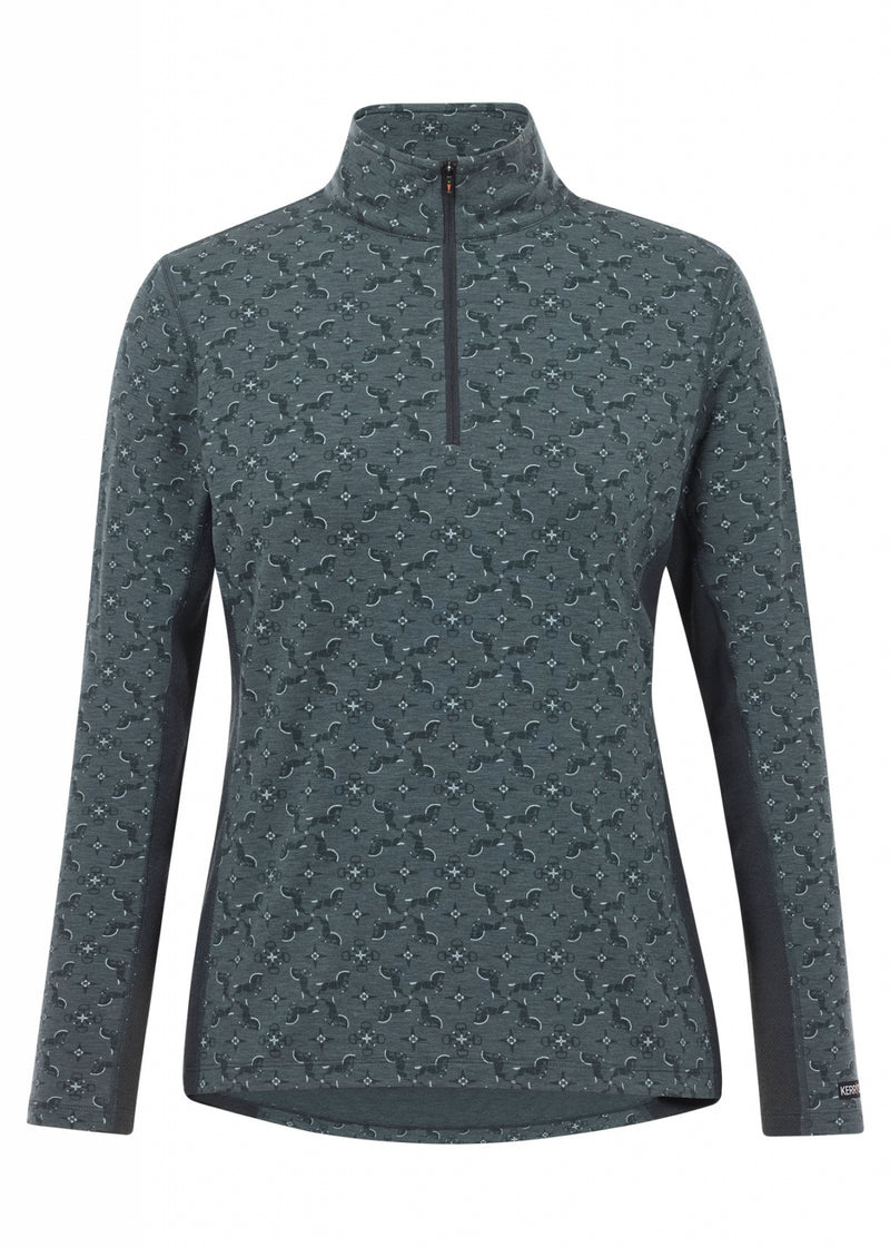 Kerrits Stable Temp Merino Wool Quarter Zip Top