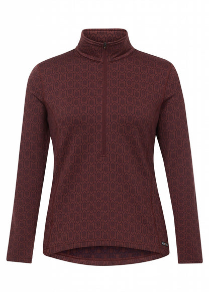 Kerrits Snaffle Links Fleece Half Zip Top