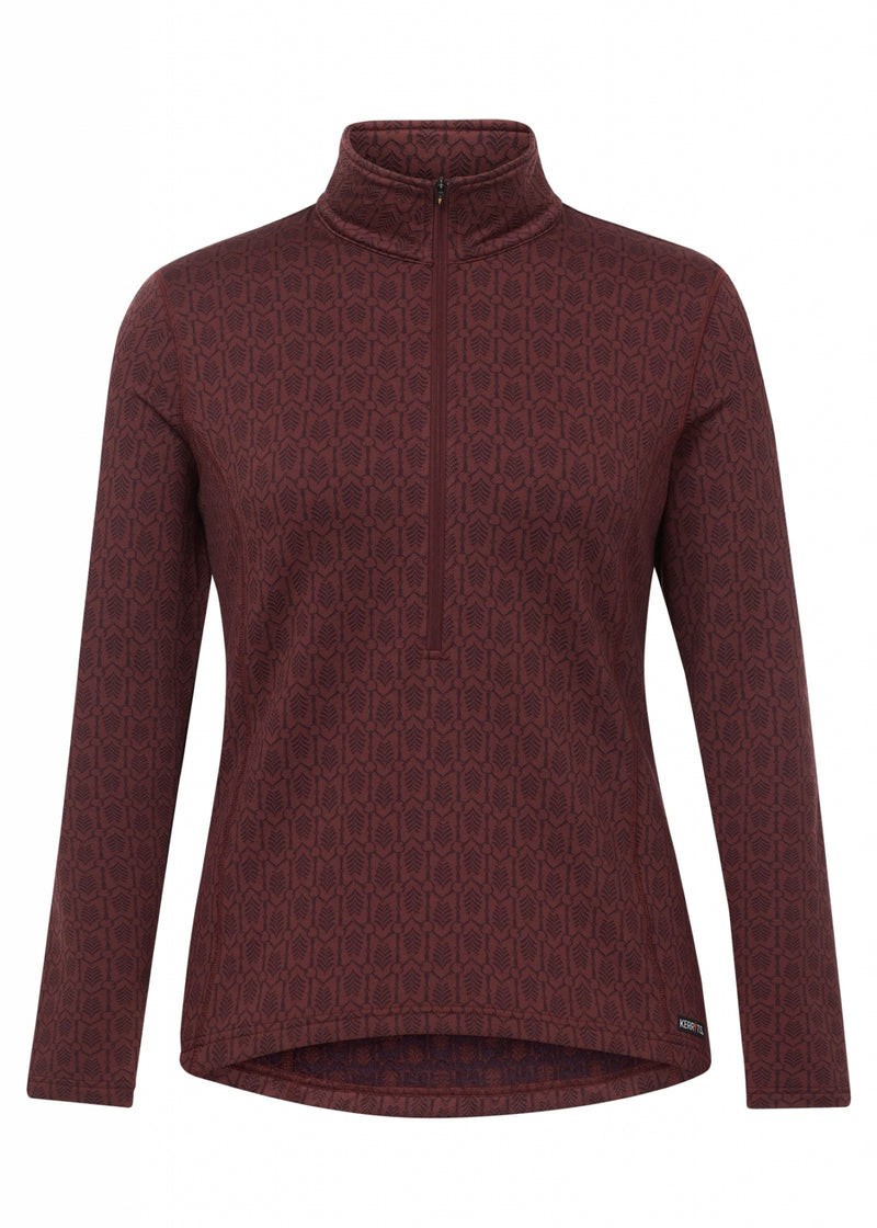Kerrits Snaffle Links Fleece Half Zip Top