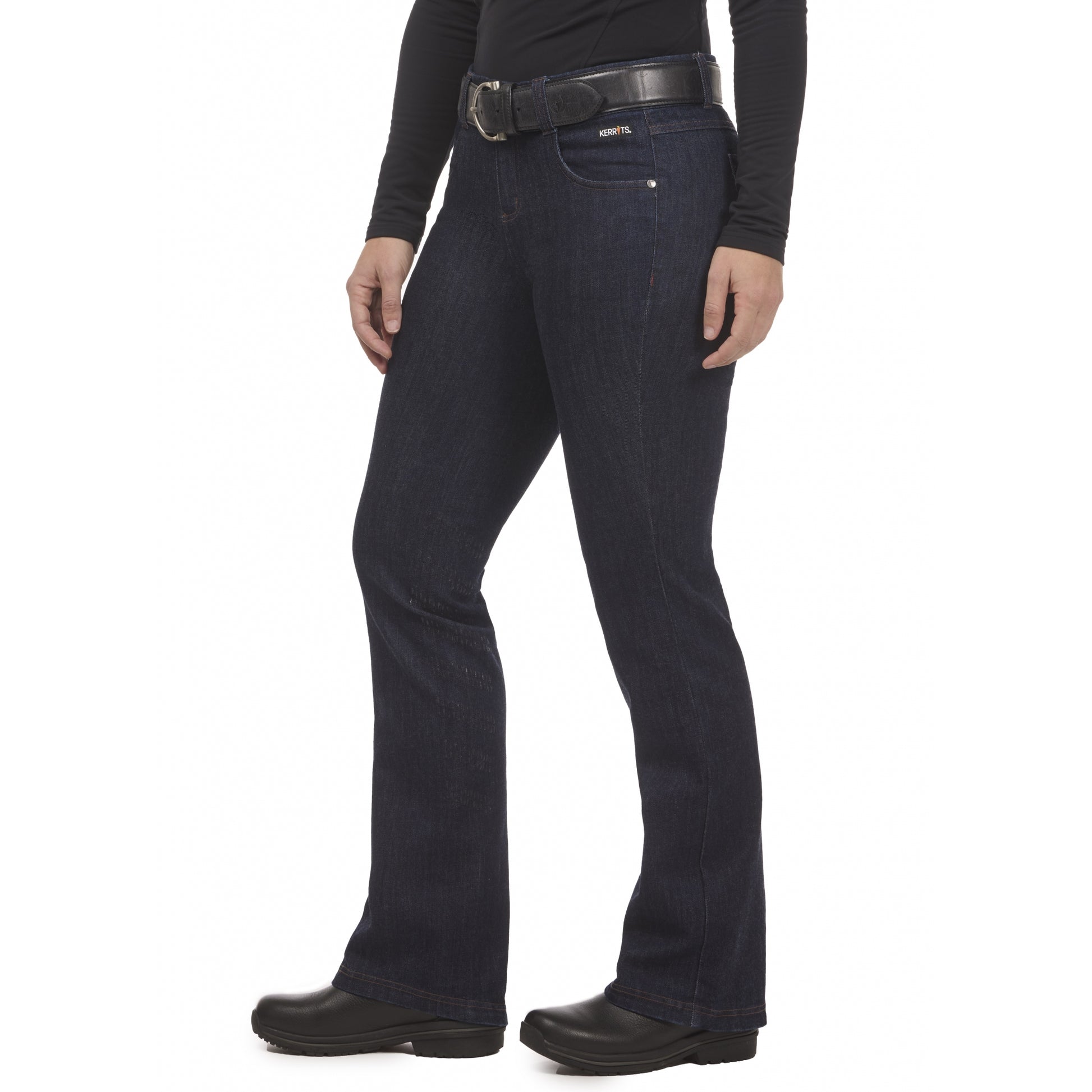 Kerrits Stretch Denim Silicone Knee Patch Bootcut - Regular