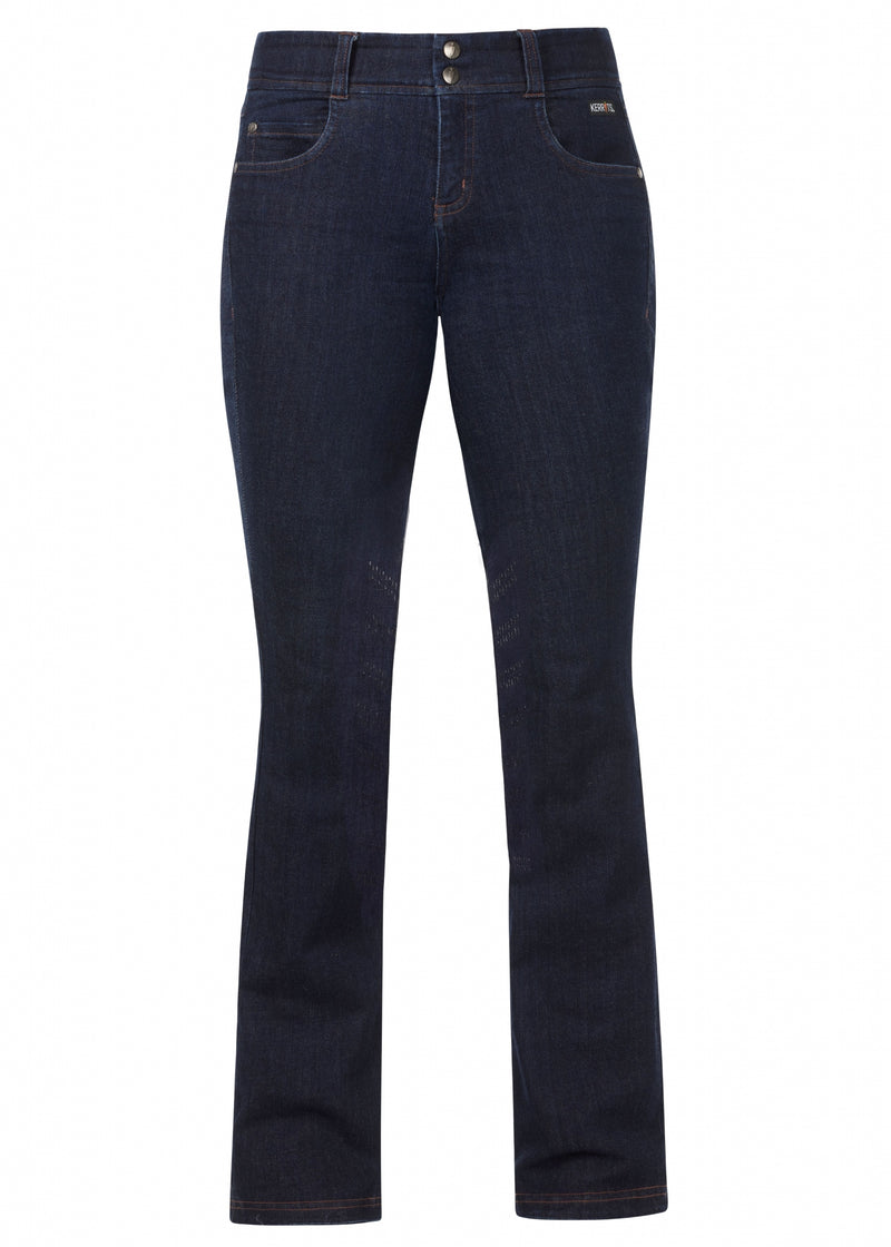 Kerrits Stretch Denim Silicone Knee Patch Bootcut - Regular