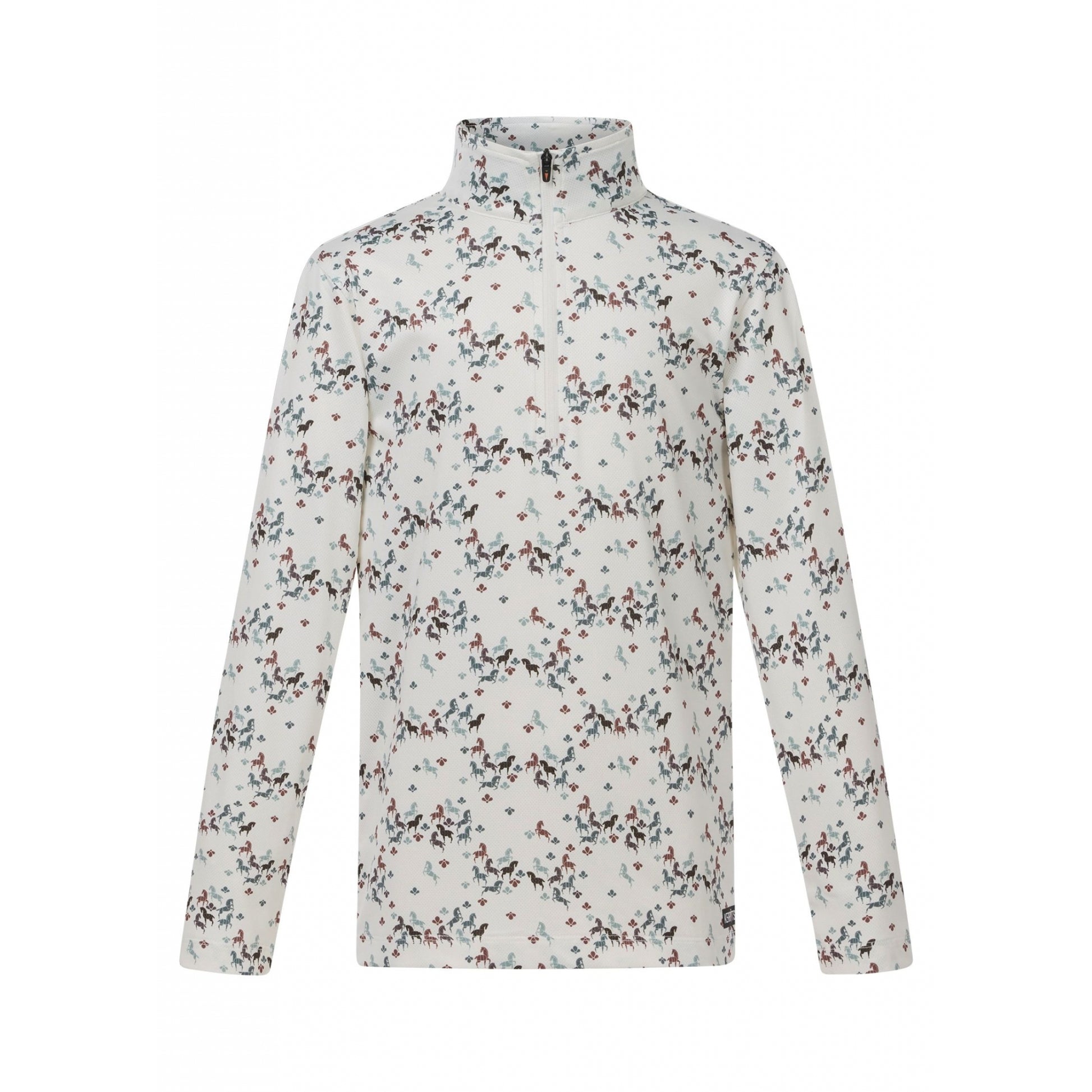 Kerrits Kids In The Zone Coolcore Long Sleeve Shirt - Print
