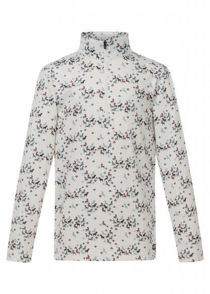 Kerrits Kids In The Zone Coolcore Long Sleeve Shirt - Print