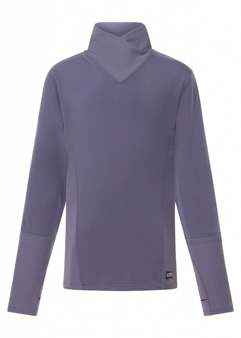 Kerrits Kids Wrap Neck Tech Top - Solid