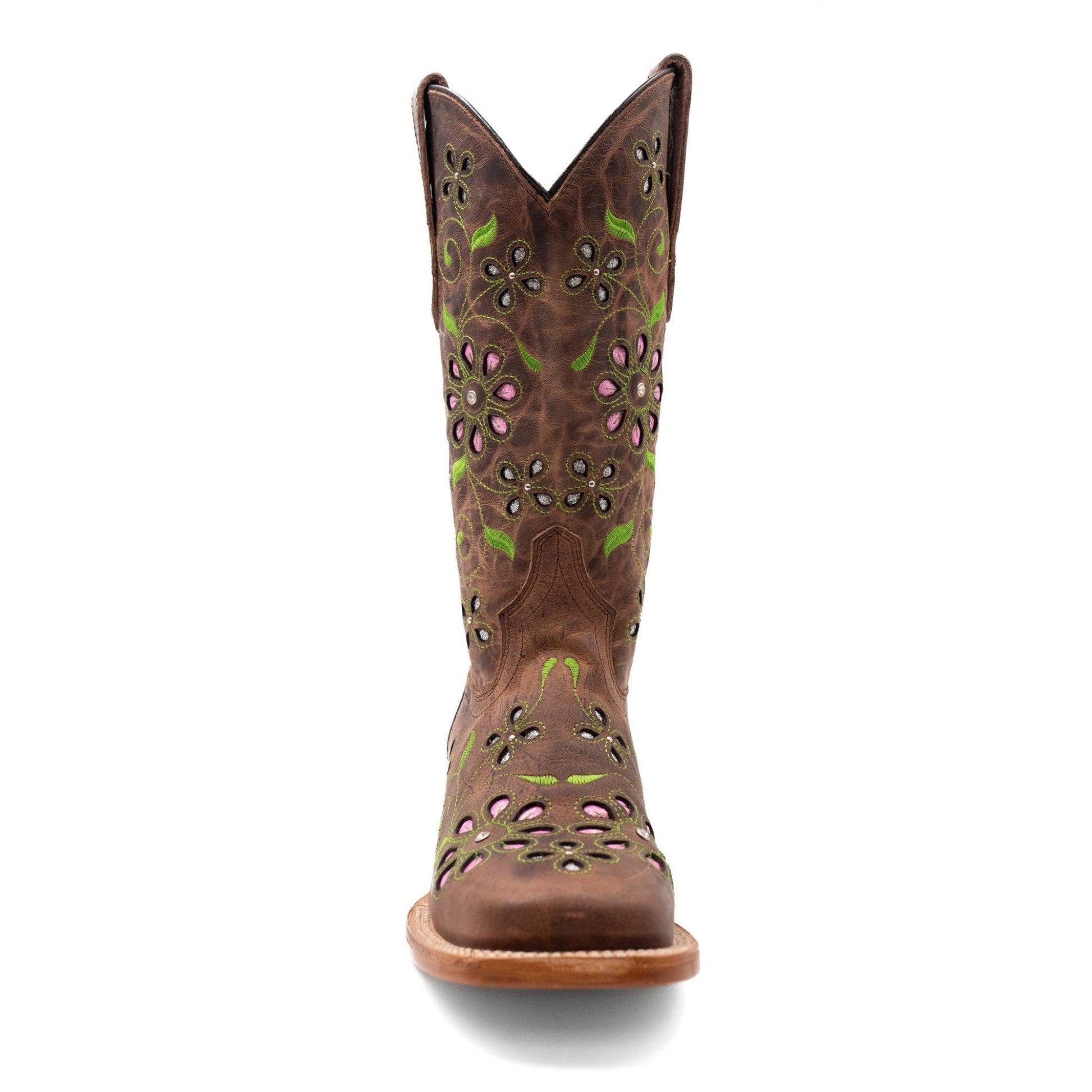 Ferrini Ladies Blossom Square Toe Boots