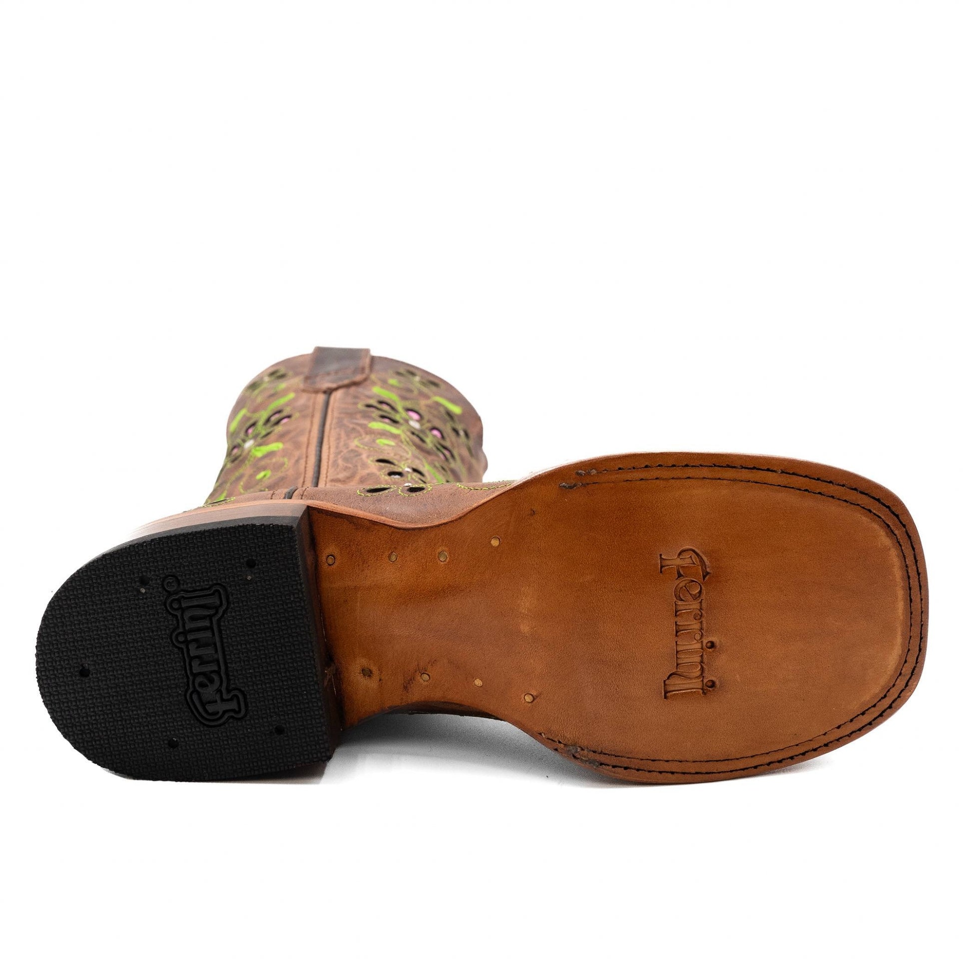 Ferrini Ladies Blossom Square Toe Boots