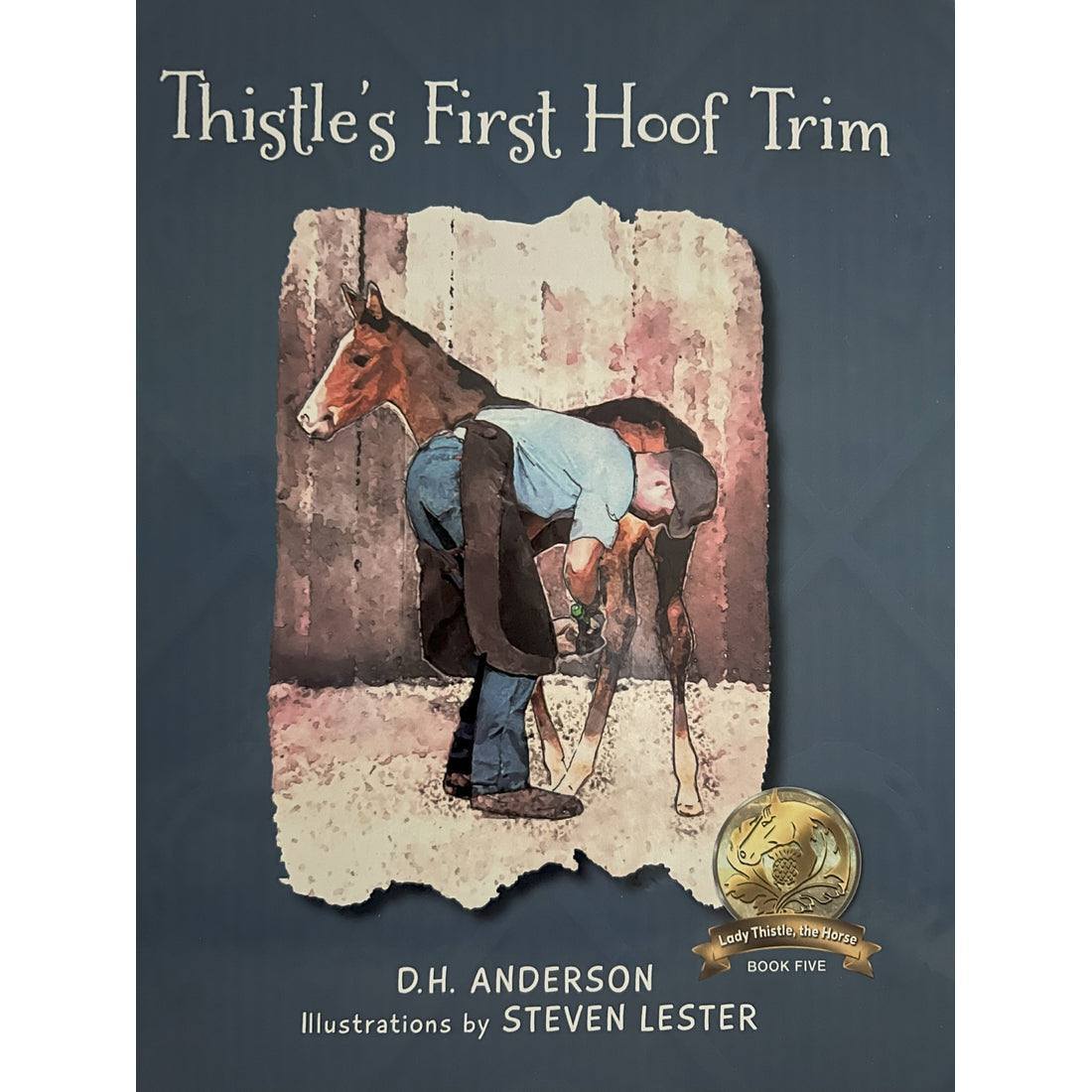 Thistle's First Hoof Trim Book 5 HorseLoverZ