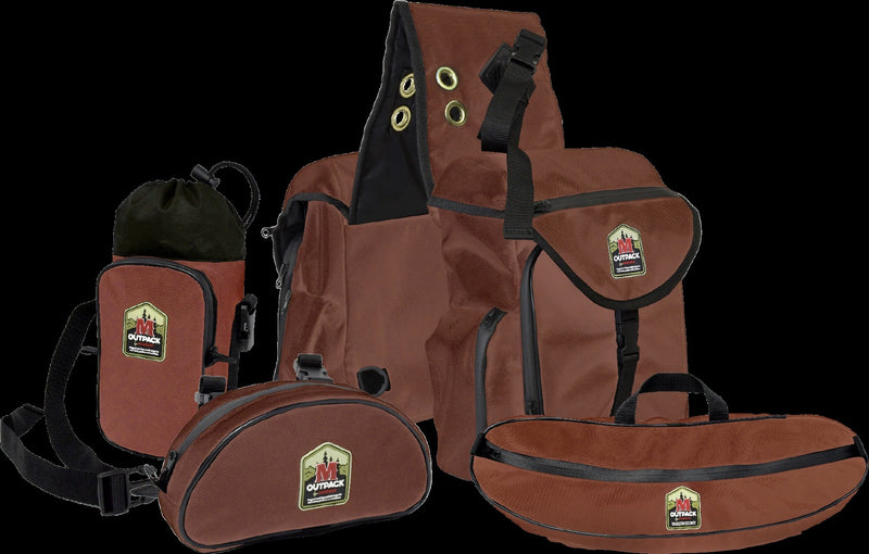 Mustang Outpack Deluxe Saddle Bag Set