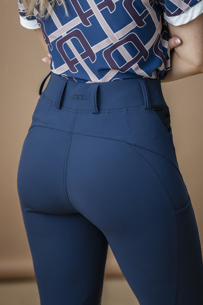 Alessandro Albanese Ladies Fina Knee Grip Brushed Hybrid Breeches