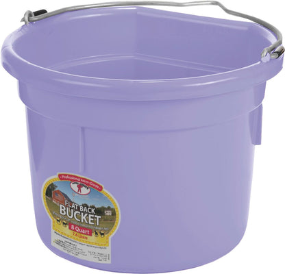 Little Giant Flat Back Plastic Bucket