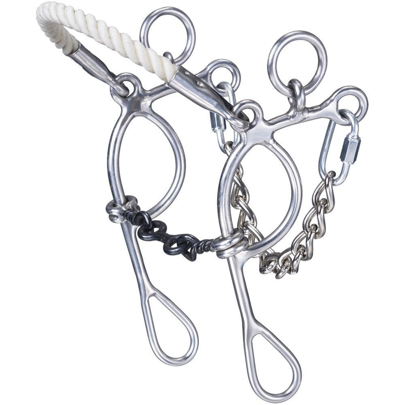 Tough1 Pony Rope/Dogbone Combo Bit