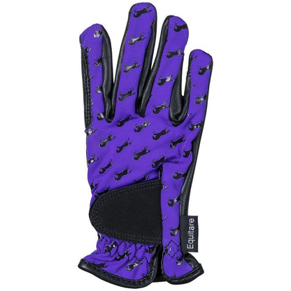 Equitare Kids Lycra Grip Riding Gloves