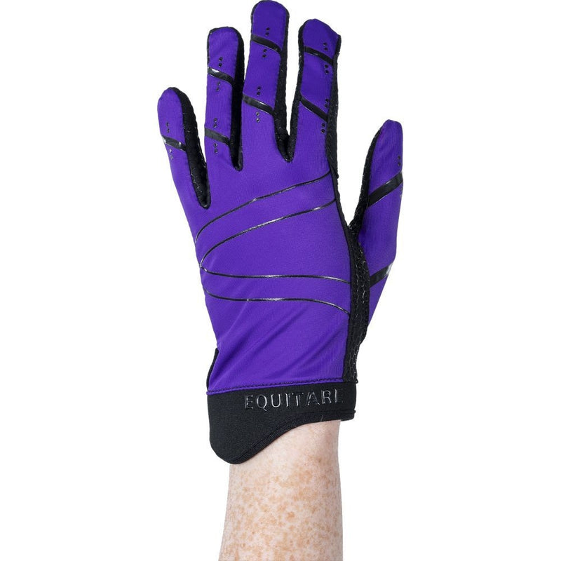 Equitare Ladies Lycra Grip Riding Gloves